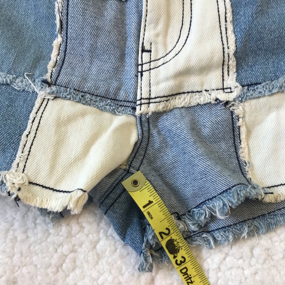 BDG patchwork Jean shorts - Picture 5 of 11